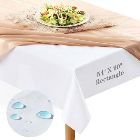 Protector de mesa RINOZO con vinilo impermeable para derrames