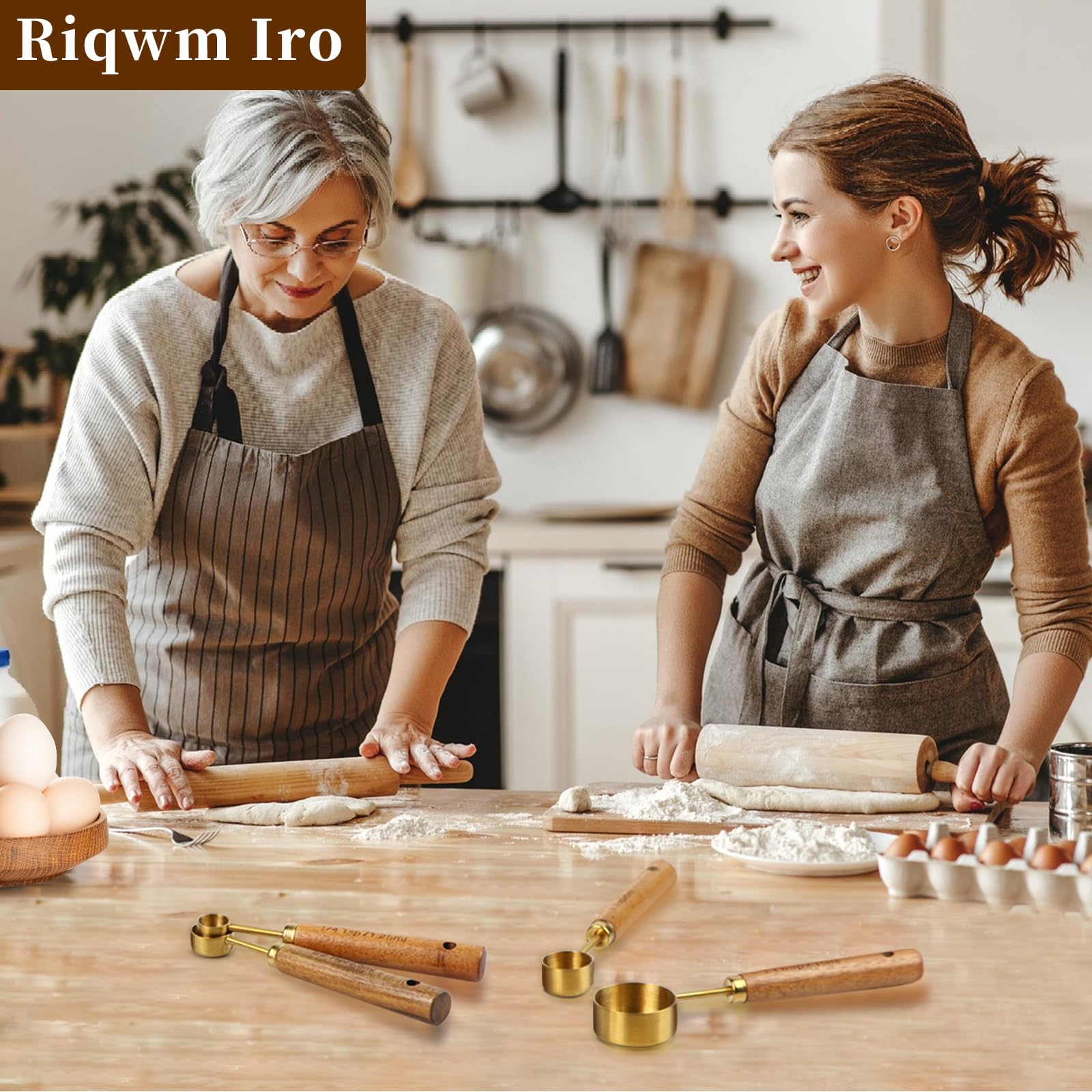 Conjunto de 8 piezas con medidas útiles para repostería y cocina diaria