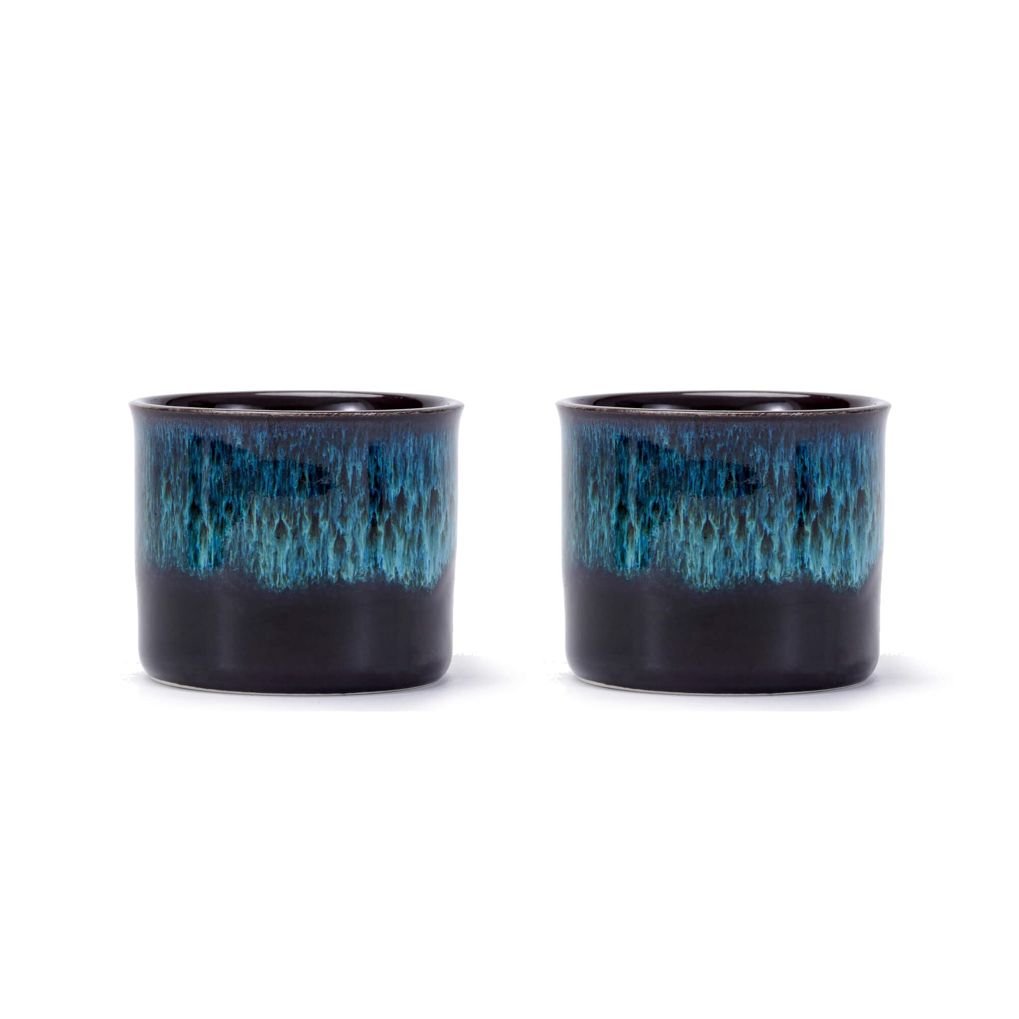 RISTEASO set de 2 tazas espresso para servir dos coffees en casa