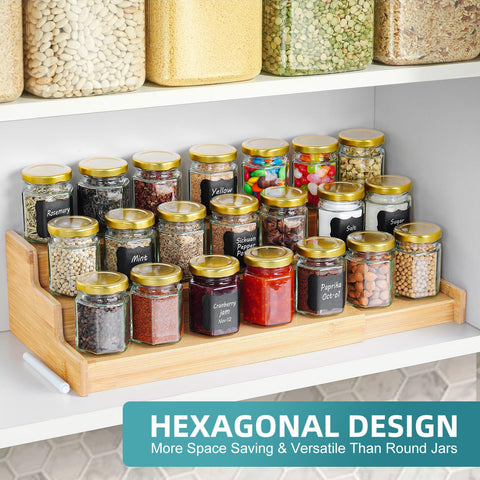 Ritayedet frascos de vidrio para DIY y decoración navideña con luces o plantas.