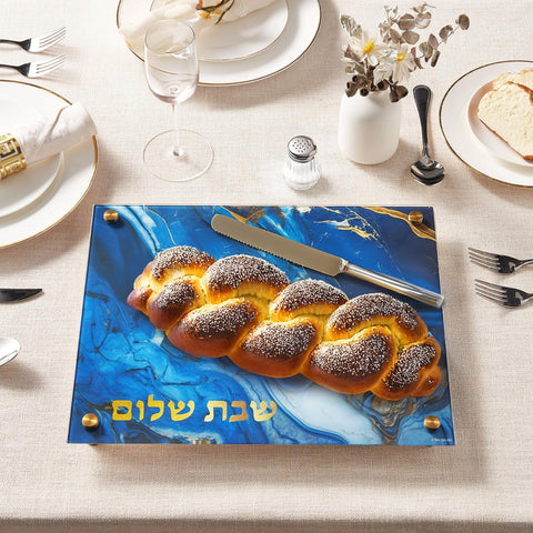 Rite Lite vidrio templado-challah, durabilidad y limpieza fáciles para uso diario.