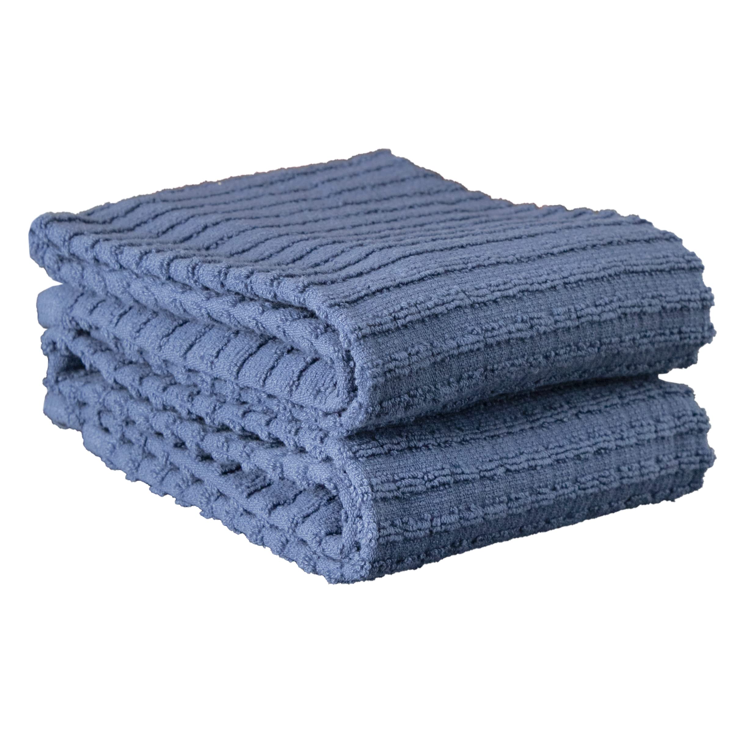 Toalla Ritz Royale azul federal, tamaño 18x28, ideal para secar platos.