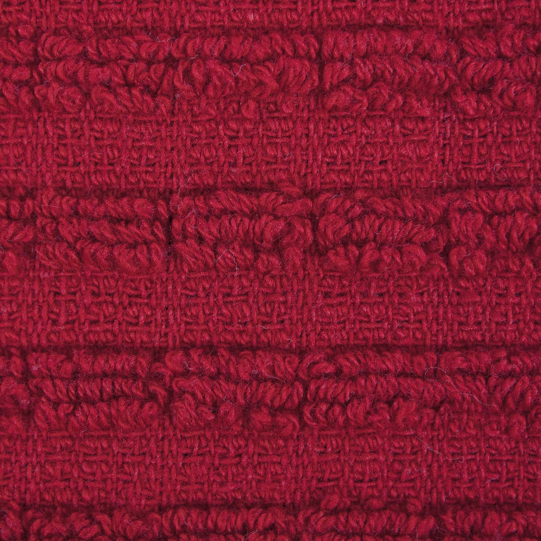 Conjunto Ritz Royale color sólido rojo paprika para limpieza diaria.