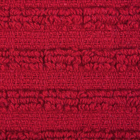 Conjunto Ritz Royale color sólido rojo paprika para limpieza diaria.