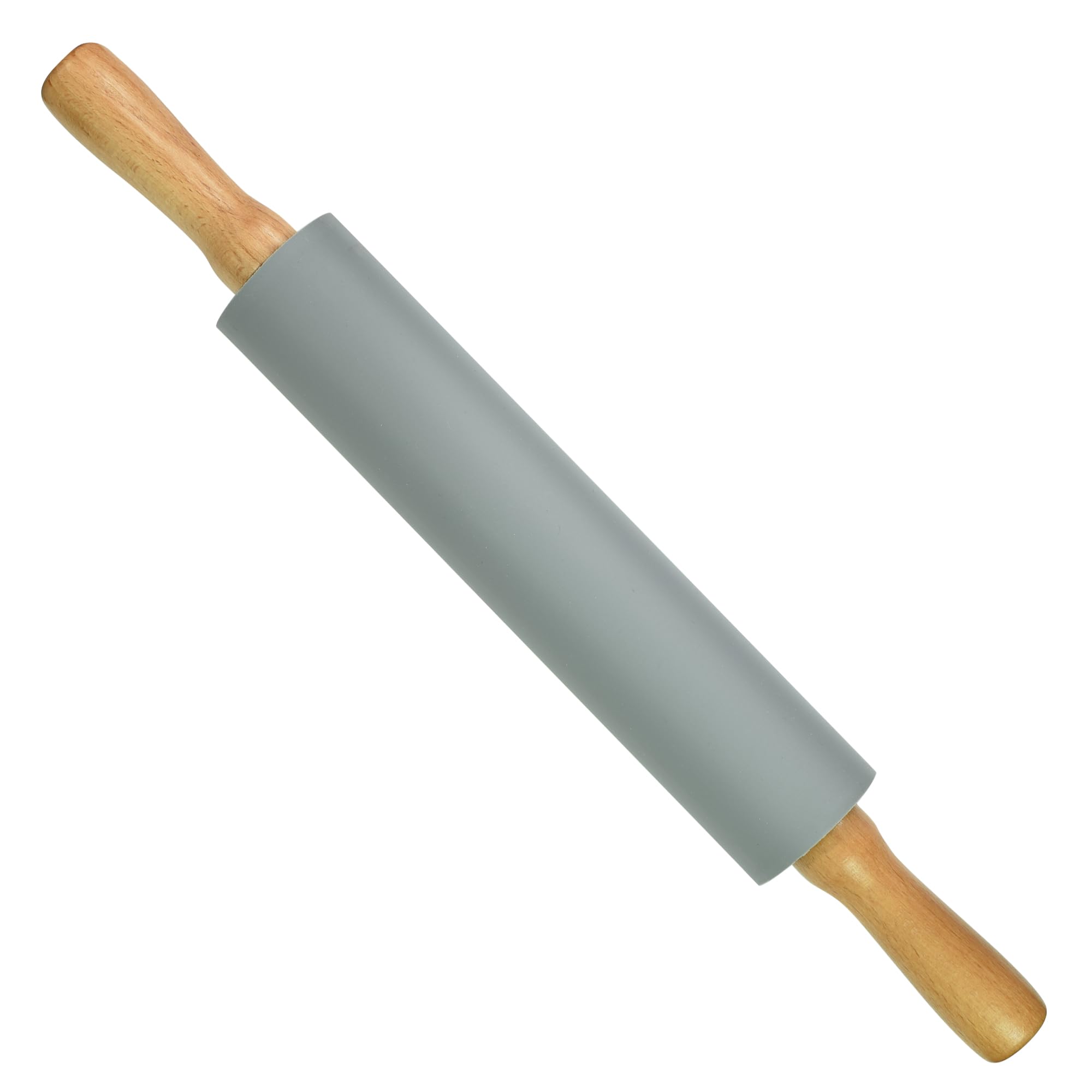 R&amp;M rodillo de silicona 17 pulgadas con superficie antiadherente para masa suave.
