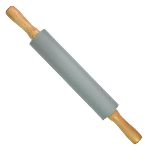 R&amp;M rodillo de silicona 17 pulgadas con superficie antiadherente para masa suave.