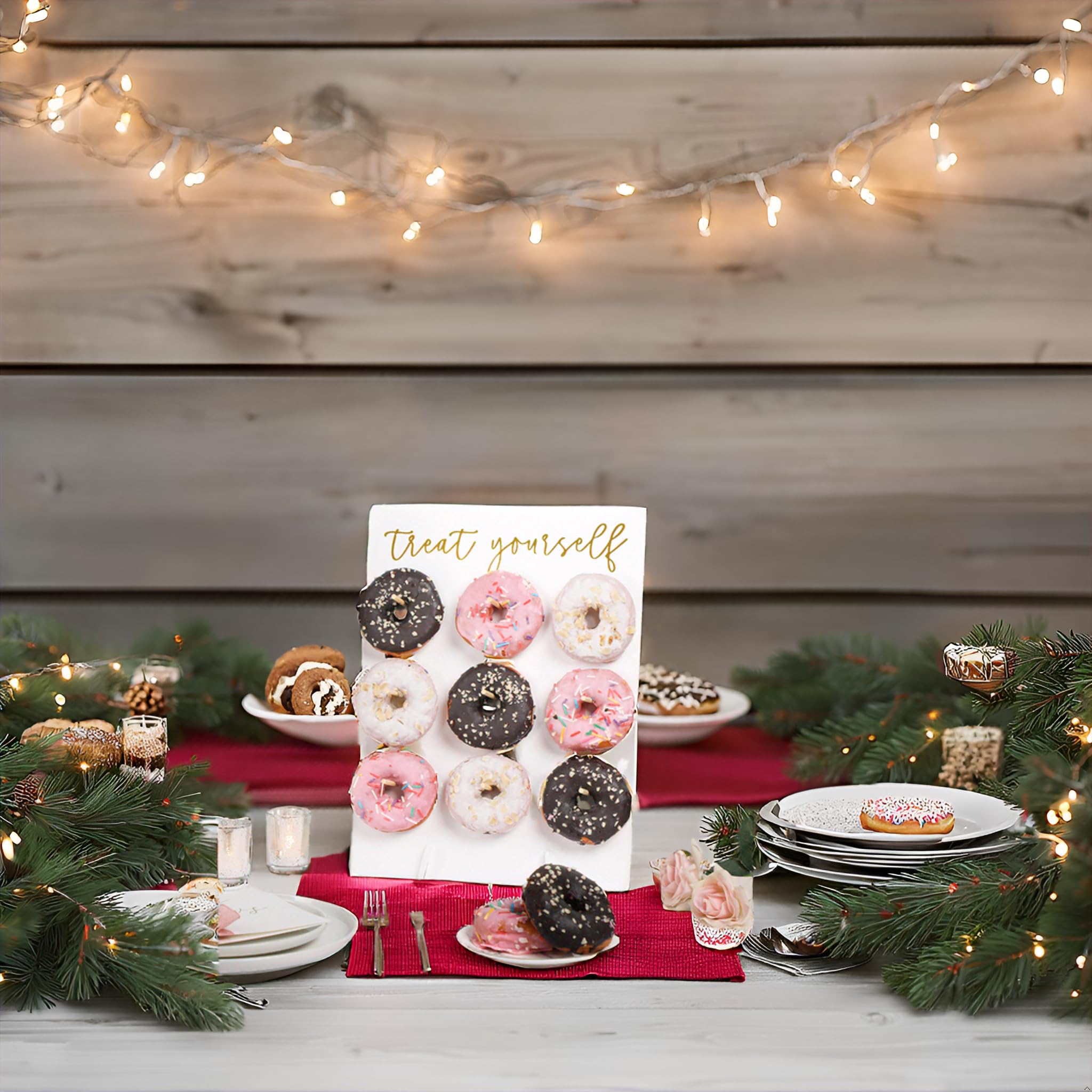 Rmeosye diseño rústico y elegante para postres, ideal para decorar
