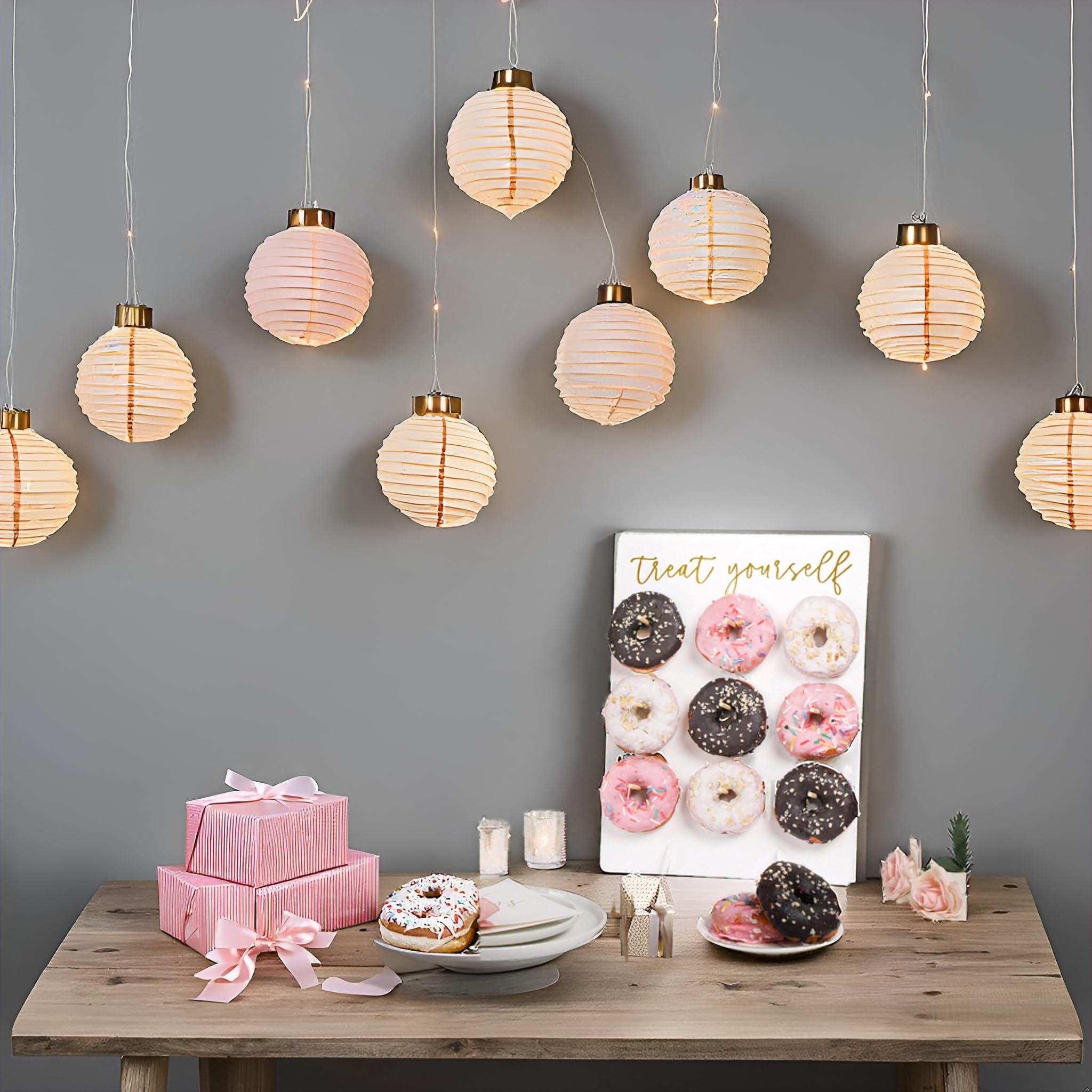 Rmeosye donas como decoración en bodas y fiestas memorables