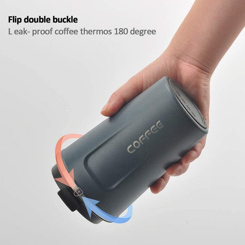Capacidad 380ml RNGODO ideal para escritorio o coche.