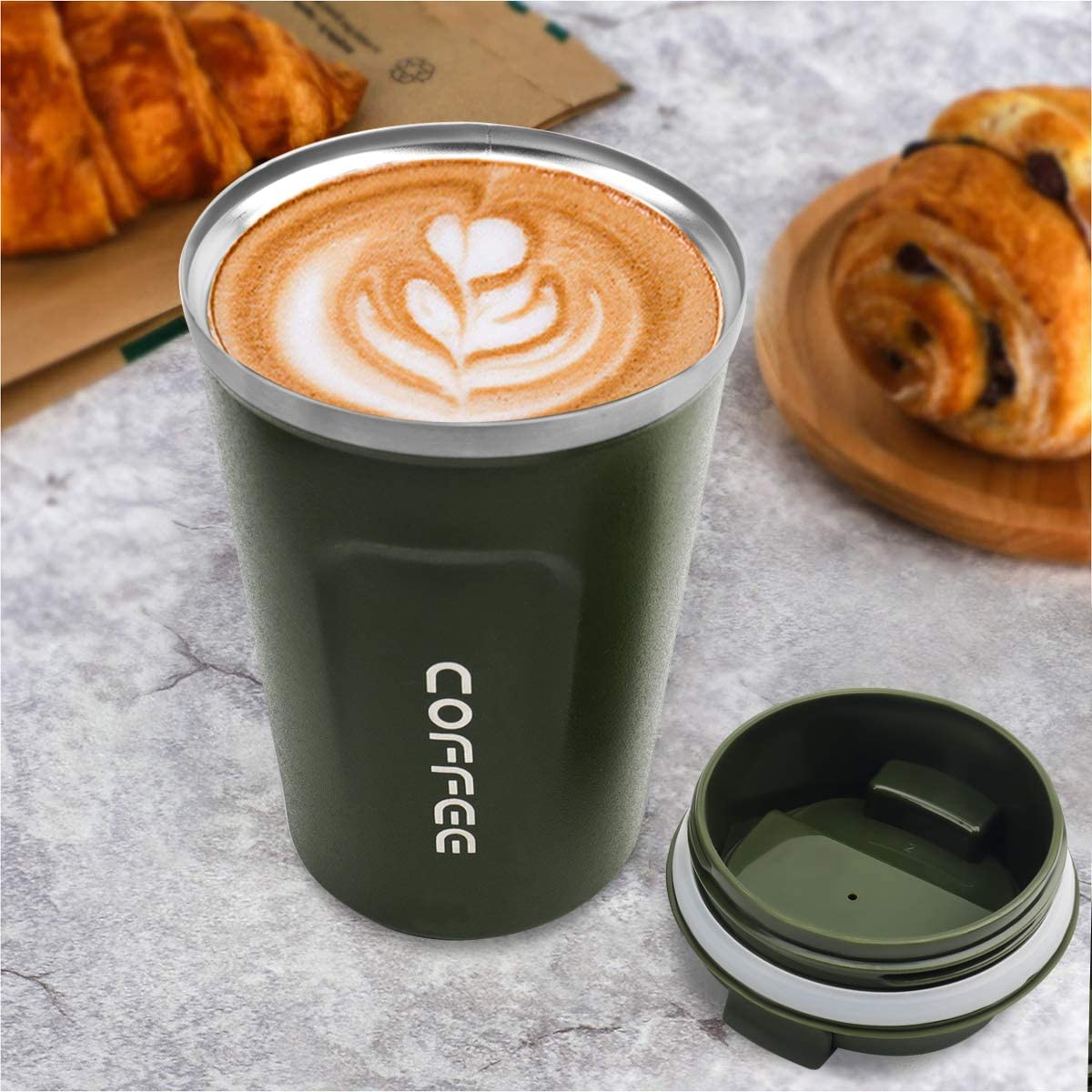 RNGODO Regalo práctico para amantes del café y del té.