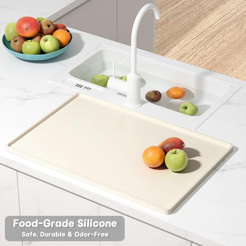 Usos múltiples: tapete de cocina, comedero para mascotas o forro de escurrido.