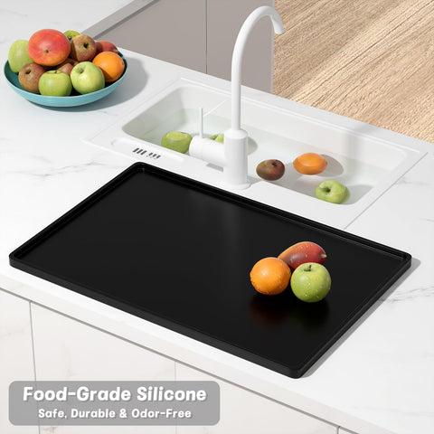 Rnivvi alfombrilla silicona para secar tazas y utensilios en la cocina