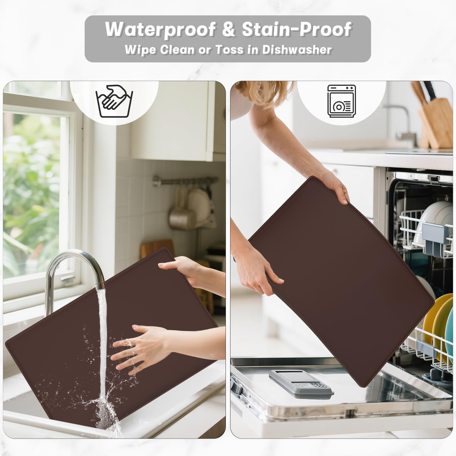 Rnivvi: apta para cocinas y oficinas, compatible con Nespresso y De'Longhi.
