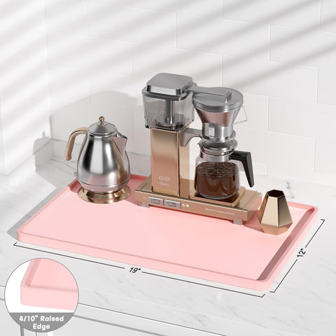 Rnivvi base antideslizante mantiene estable la máquina de espresso durante la preparación.