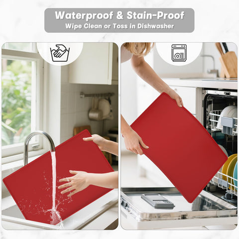 Rnivvi tapete cocina silicona para espresso, ideal como resistente a líquidos.