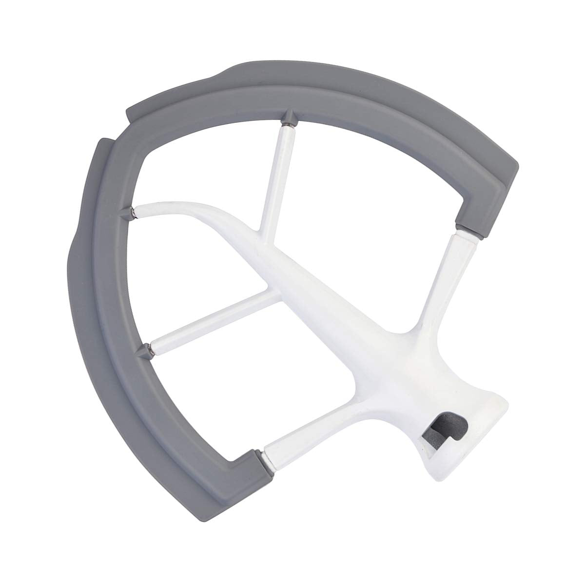 Roabertic Flex Edge Beater bordes flexibles para mezclar y raspar sin dañar el tazón.
