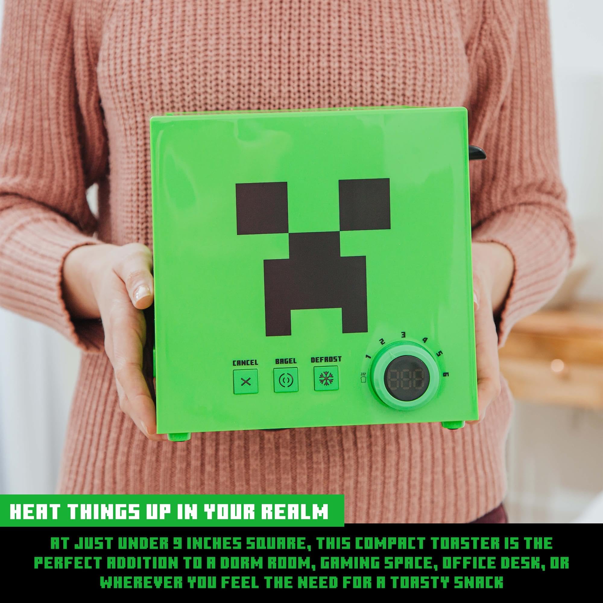 Robe Factory Minecraft Creeper: diseño compacto para cocinas pequeñas