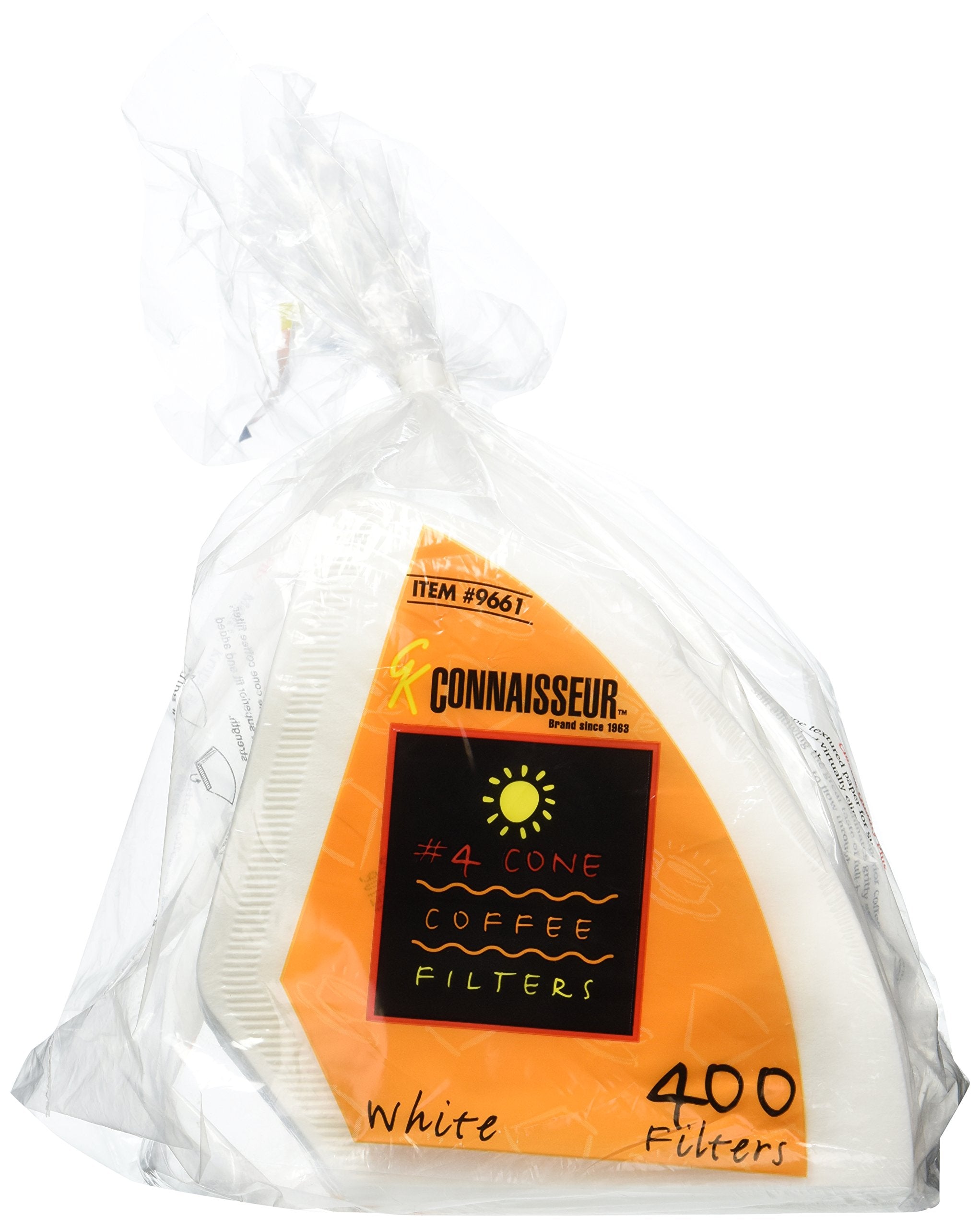 Filtros de café Rockline cono #4 blancos purificados con oxígeno para cafetera
