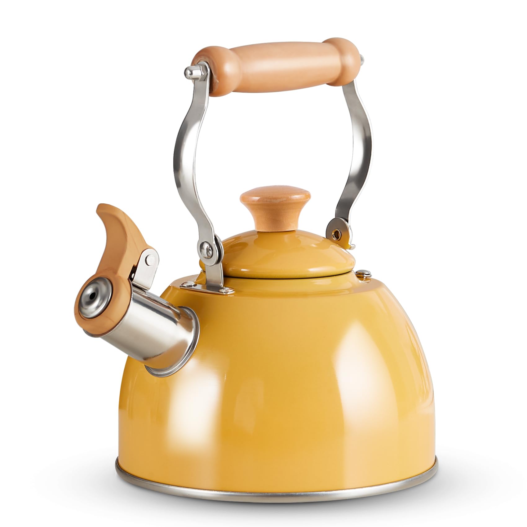 Tetera ROCKURWOK con manija ergonómica fría para vertidos seguros y cómodos