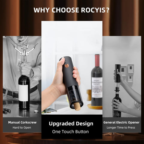 Rocyis aireador y verter vino mejora aroma y sabor al instante