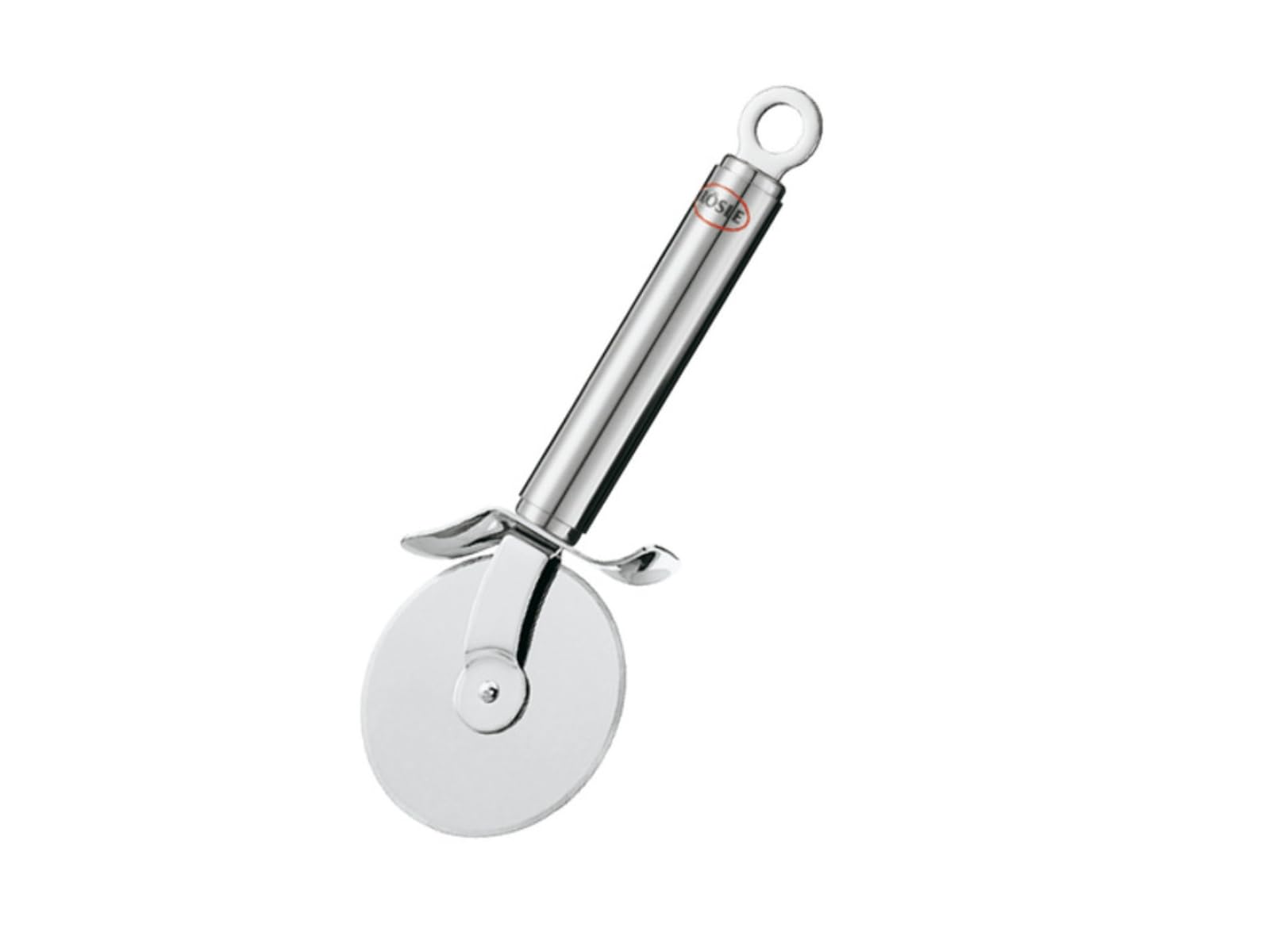 Rösle 12718 rueda cortadora para pizza, precisión y agarre cómodo.