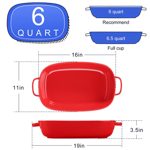 Roeveca bandeja rectangular, ideal para cocinar y presentar en mesa.