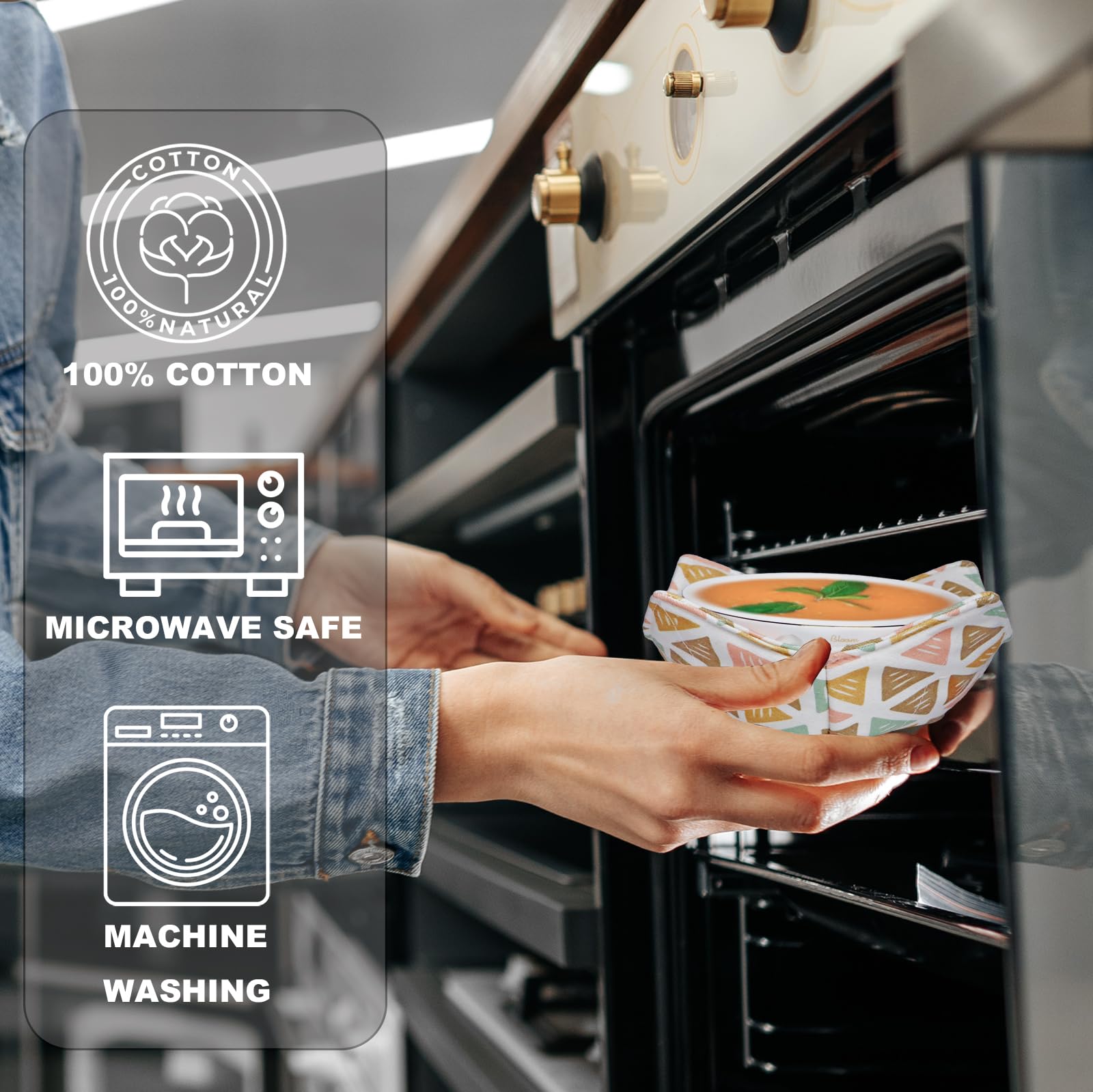 ROGITU diseño boho añade estilo y facilita servir postres y comidas