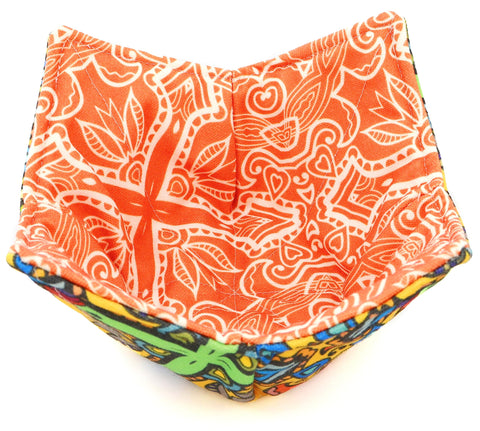 ROGITU funda de cuenco con patrones variados para servir con estilo.