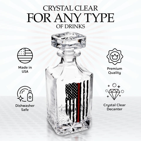 Rogue River Tactical tapon cristal, mantiene el licor fresco.