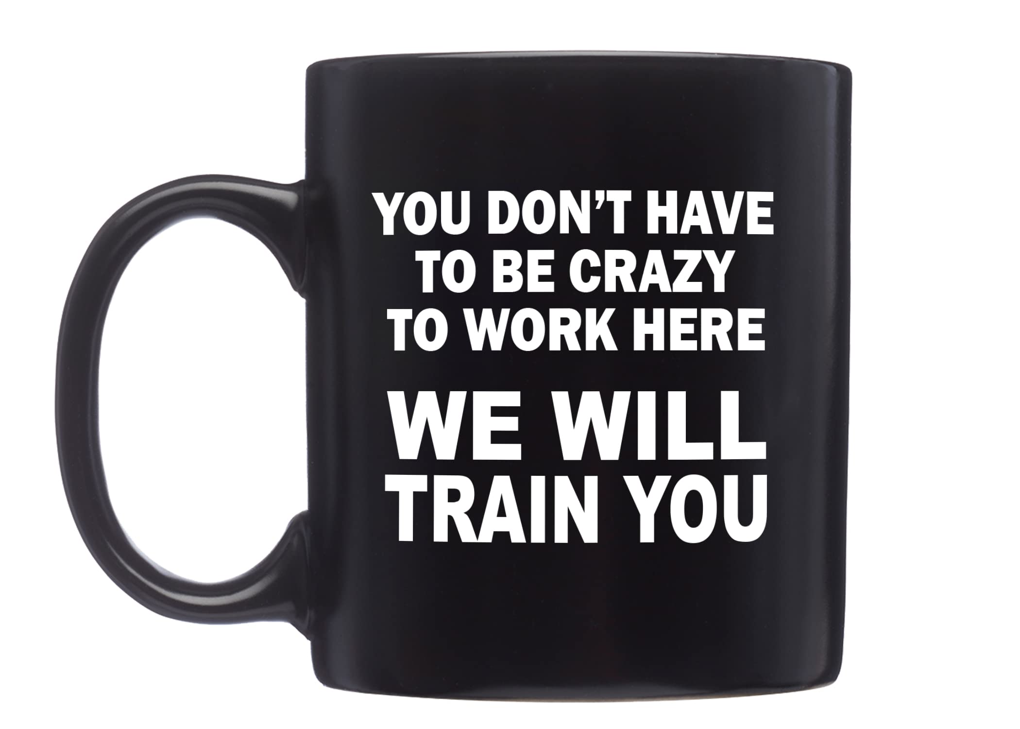 Rogue River Tactical taza negra frontal: empieza el día con humor sarcástico