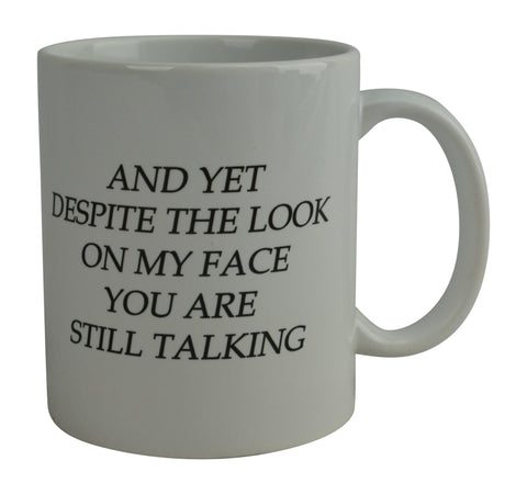 Rogue River Tactical Taza de oficina con humor, regalo perfecto para colegas.
