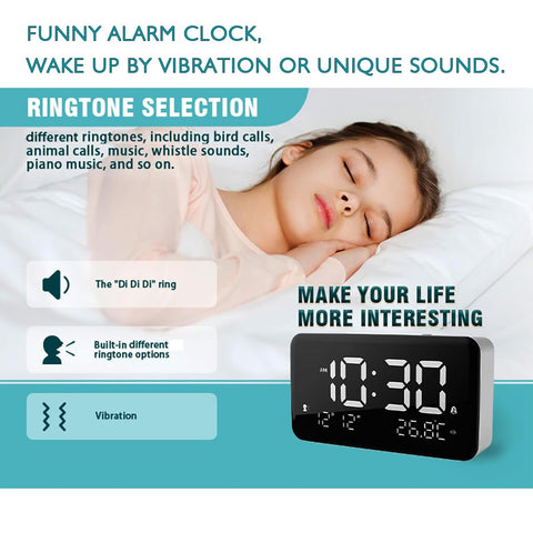 Rohome Despertador Parlante, temporizador de cuenta atrás de hasta 99 minutos