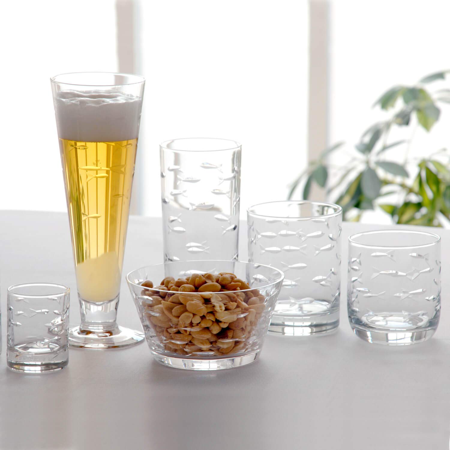 Conjunto de 4 vasos ideales para whisky y cócteles