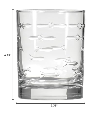 Vaso Rolf Glass diseño elegante que realza bebidas simples