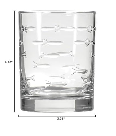 Vaso Rolf Glass diseño elegante que realza bebidas simples
