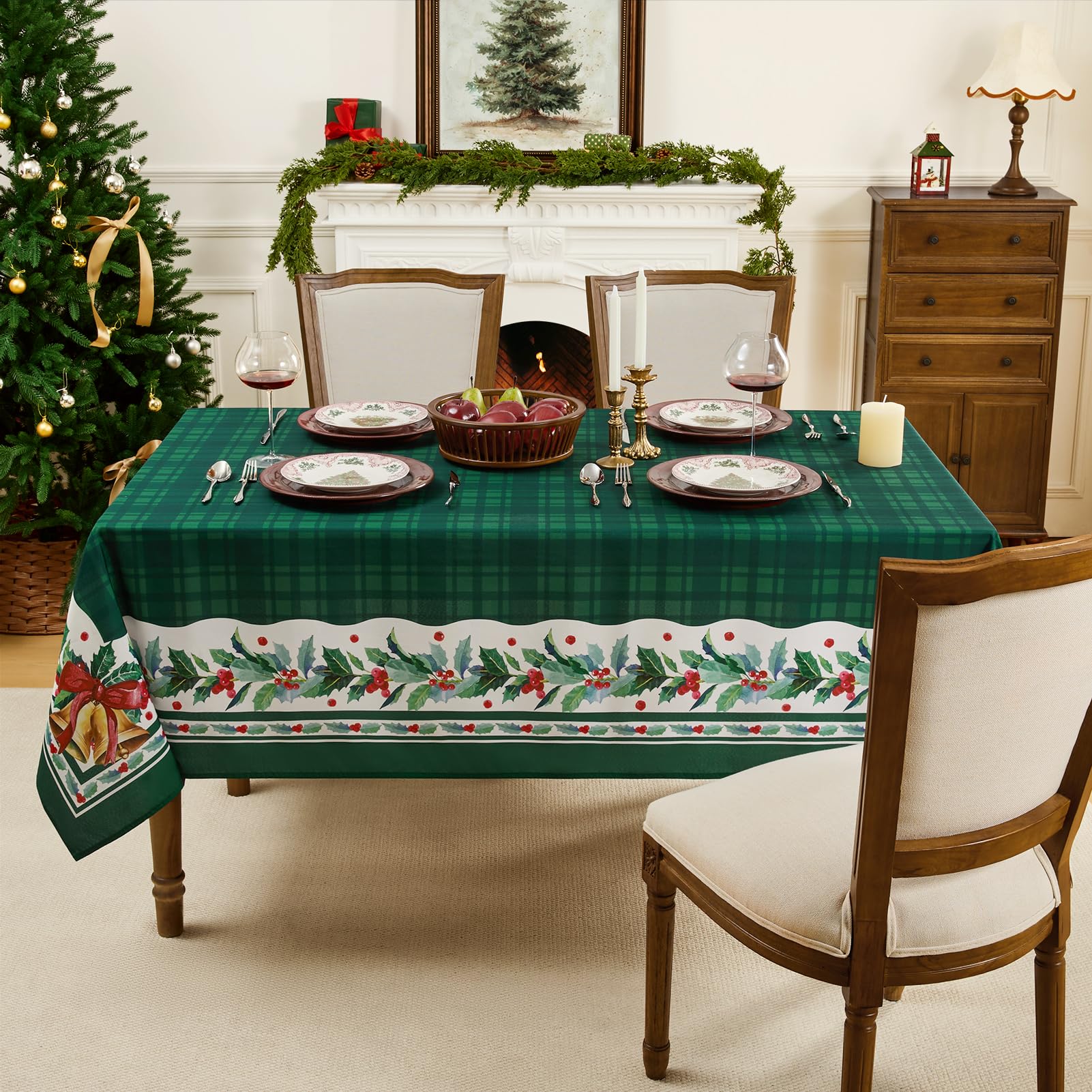 Mantel regalo navideño ideal para decorar cualquier mesa de Romanstile.