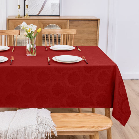 Ideal para banquetes y reuniones con acabado damasco.