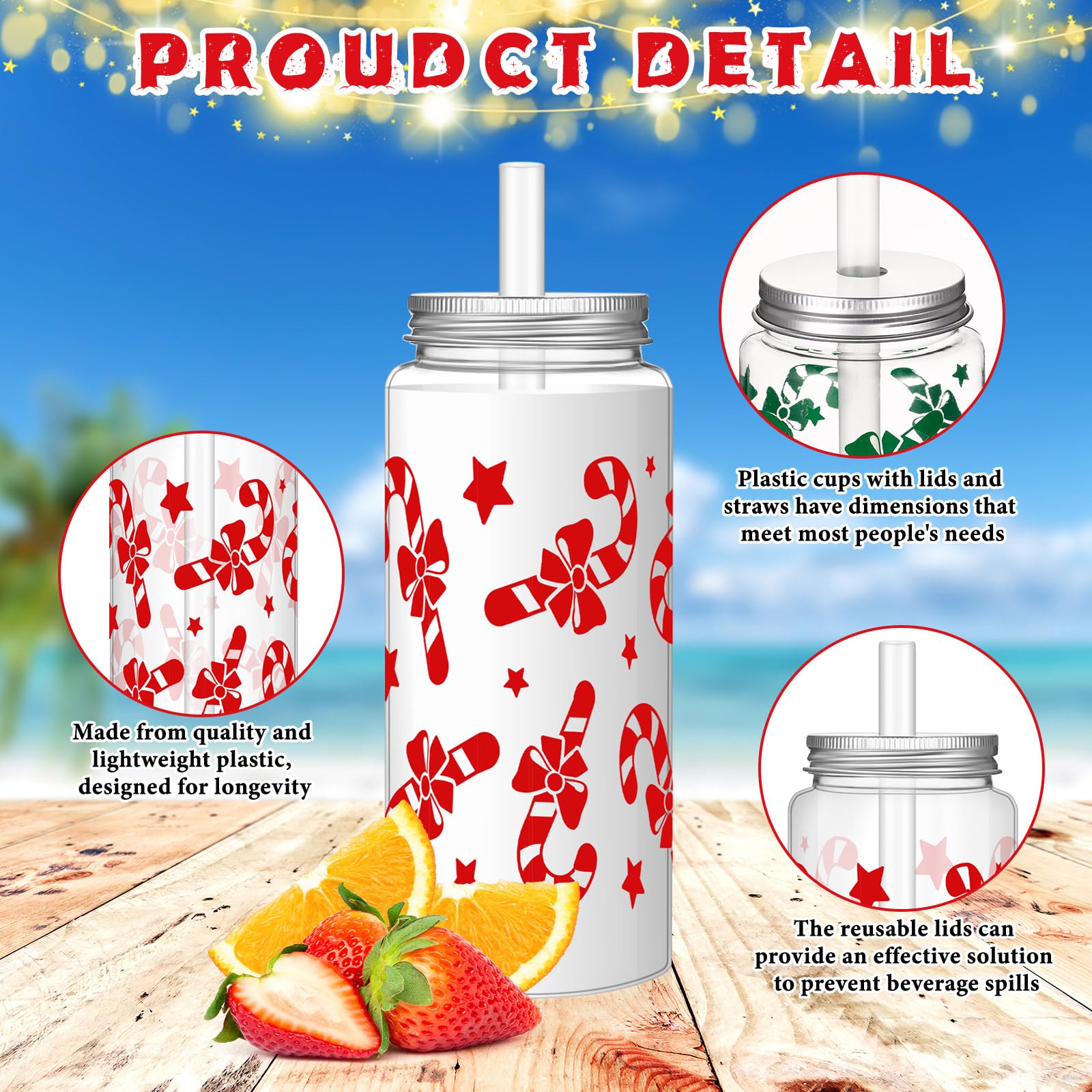 Romooa 13-5oz copas transparentes para bebidas frías.