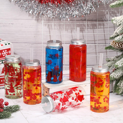 Romooa copas para cenas navideñas, fiestas y reuniones.