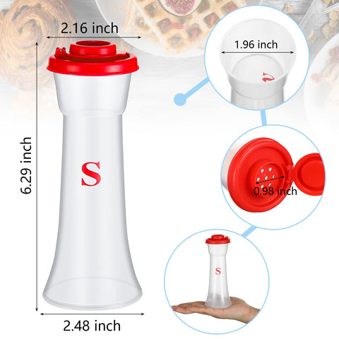 Romooa set de sal y pimienta para hogar, restaurante y picnic