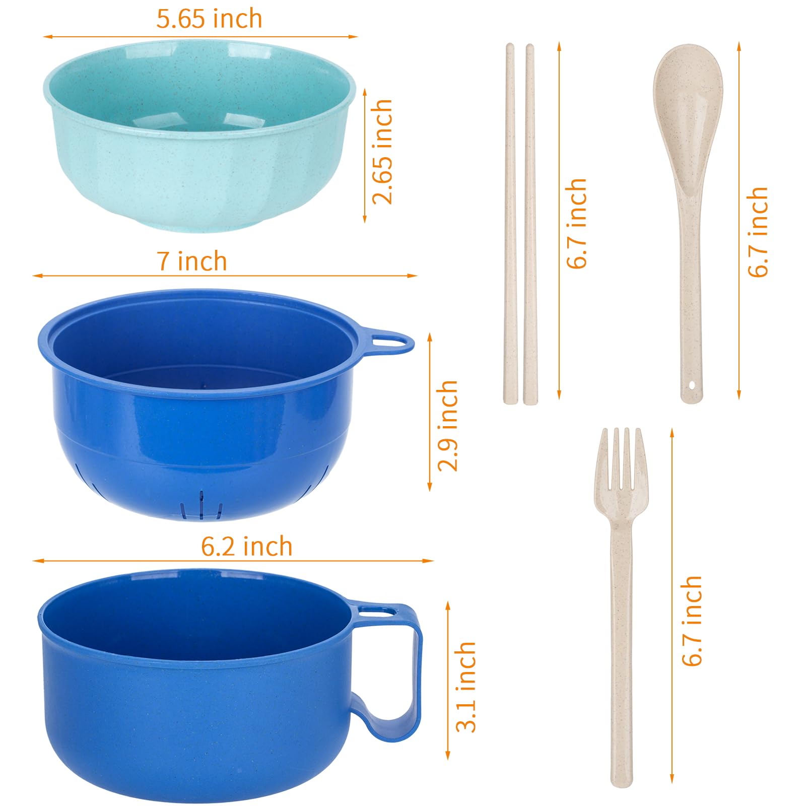 Ronanemon diseño con cesta de drenaje para fideos