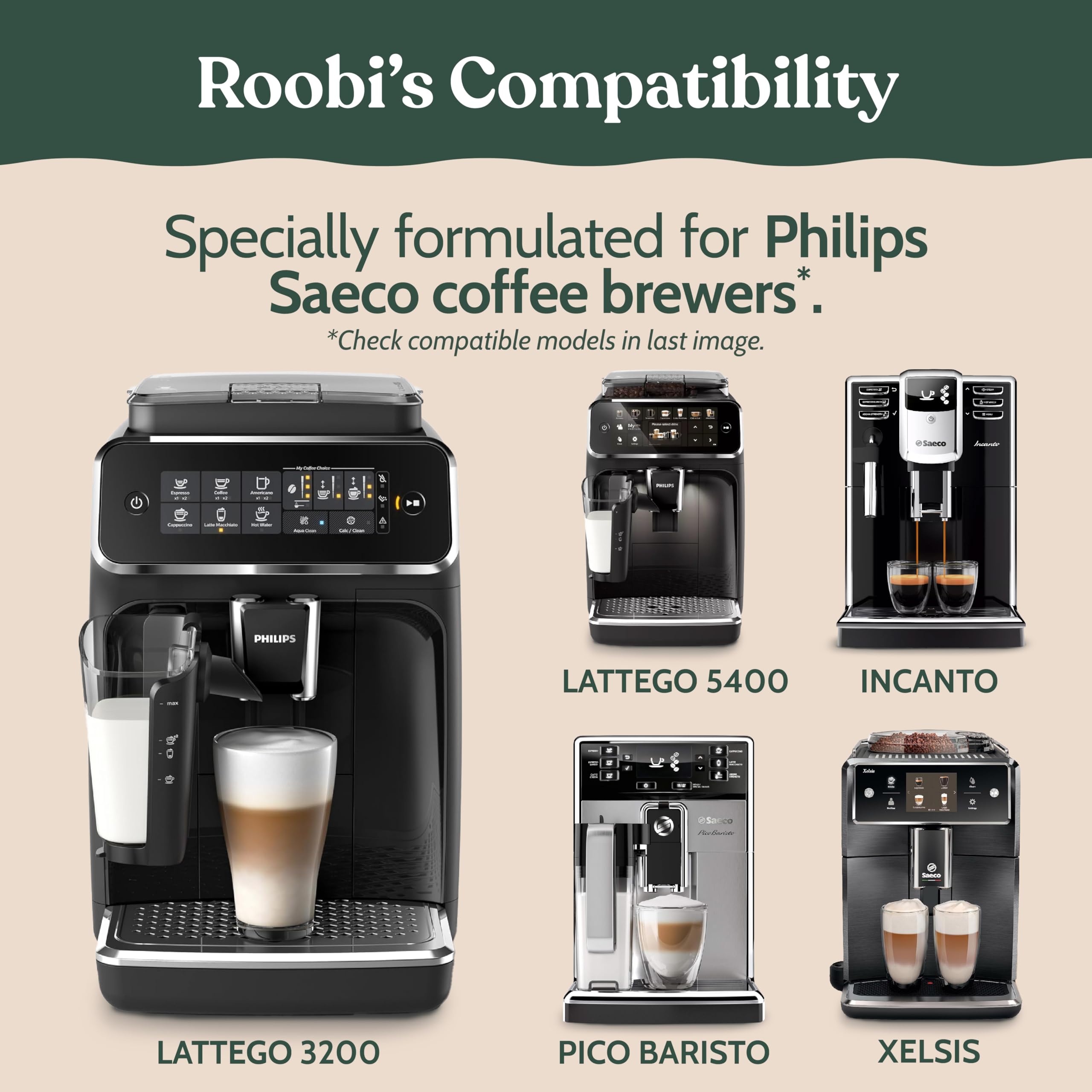 Roobi kit de mantenimiento diario para Philips