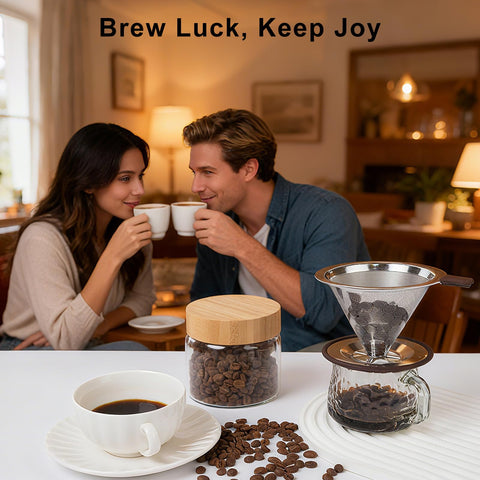 Roogaluckyep para una taza 1-2: filtración sin papel y conveniencia.