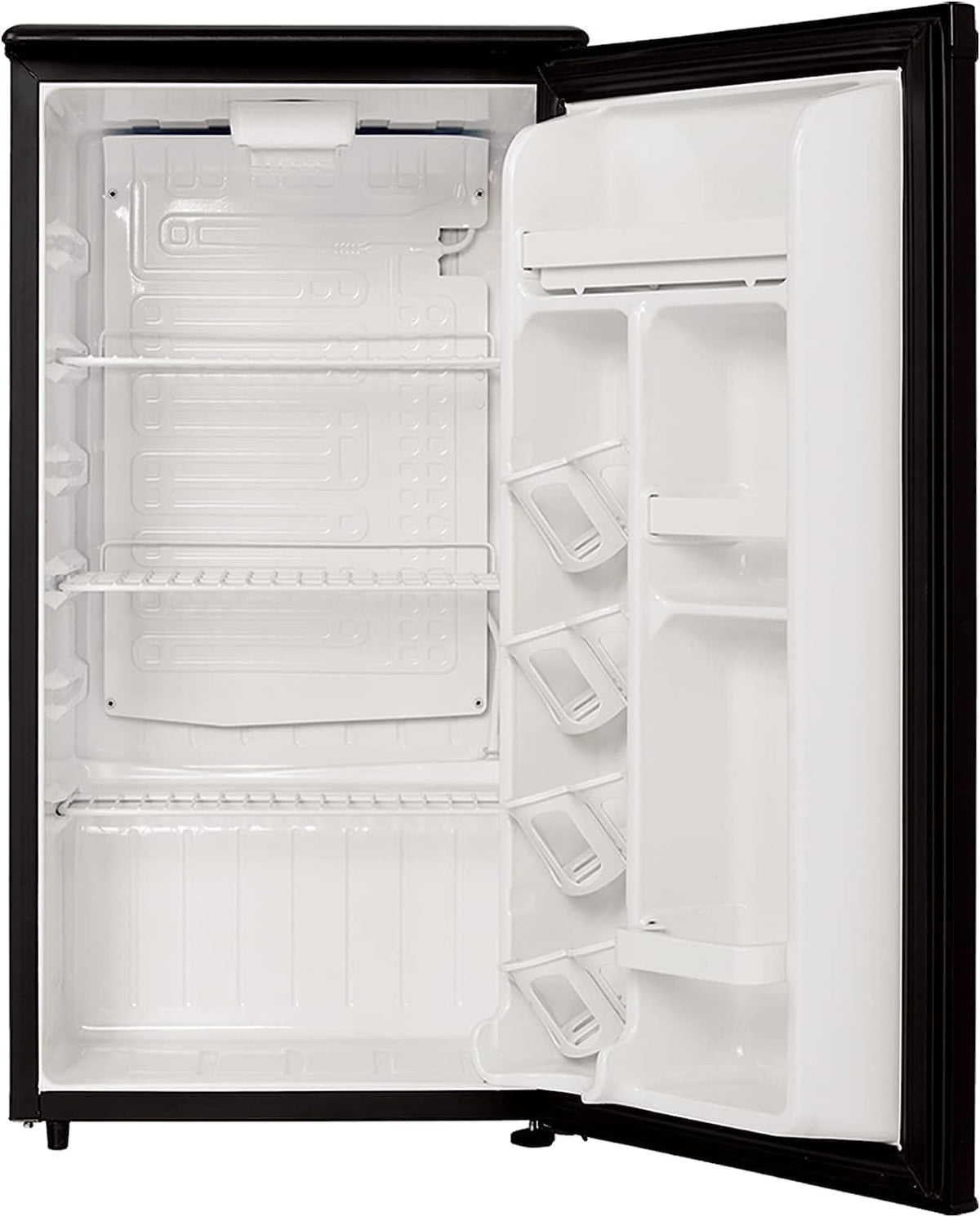 Roomwell E-Star, frente del minirefrigerador, diseño compacto ideal para dormitorio