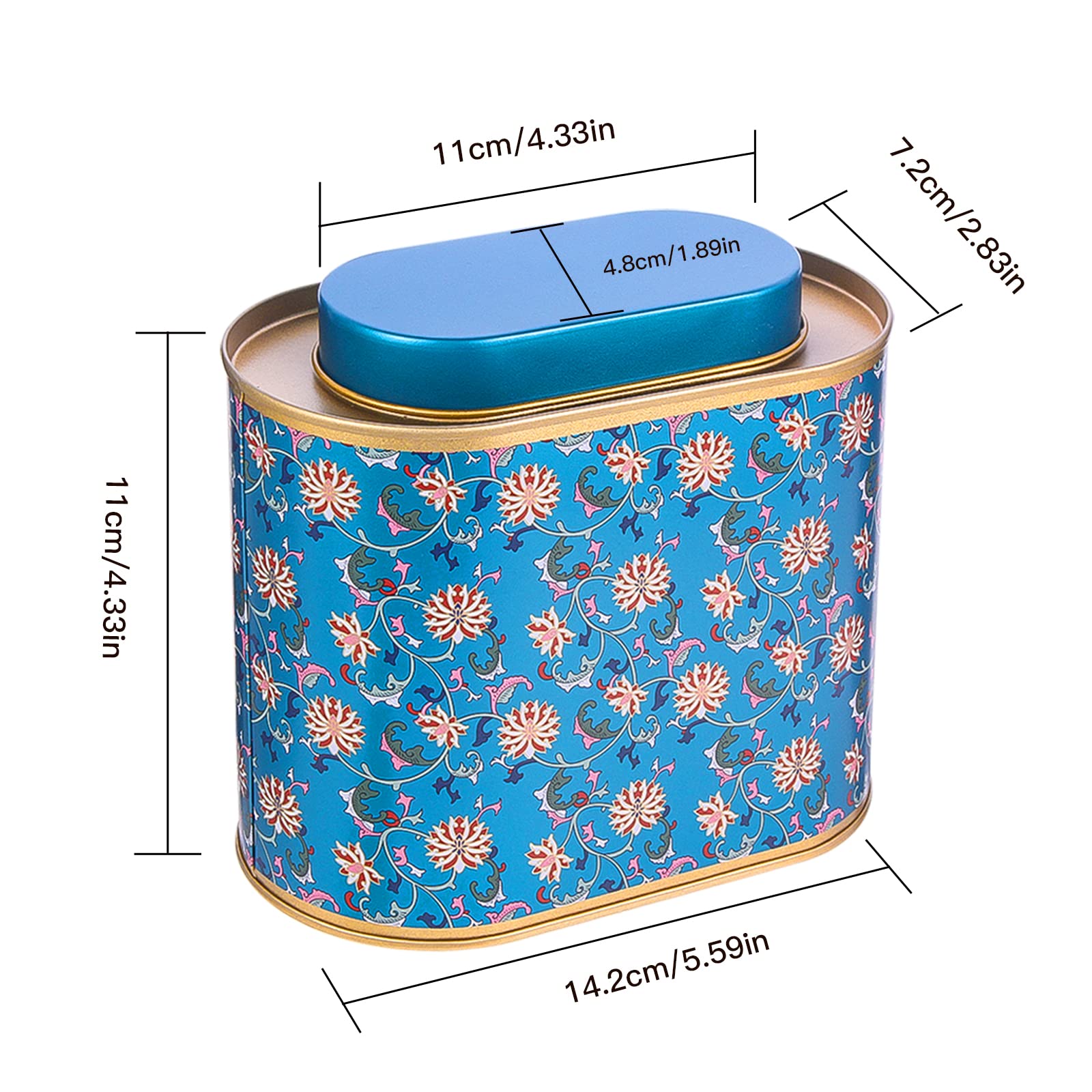 ROQILA pack de 3 latas, organización de cocina.