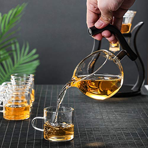 Tetera RORA con acabado en bambú, regalo elegante para ocasiones.