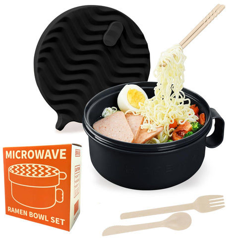 RORBAM Ramen Cooker con manija resistente al calor para manejo seguro