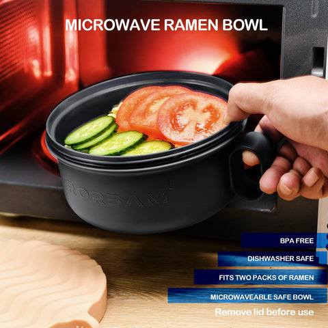 RORBAM Ramen Cooker material propileno sin BPA para seguridad