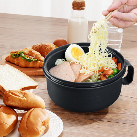 RORBAM Ramen Cooker seguro para microondas gracias a resistencias térmicas