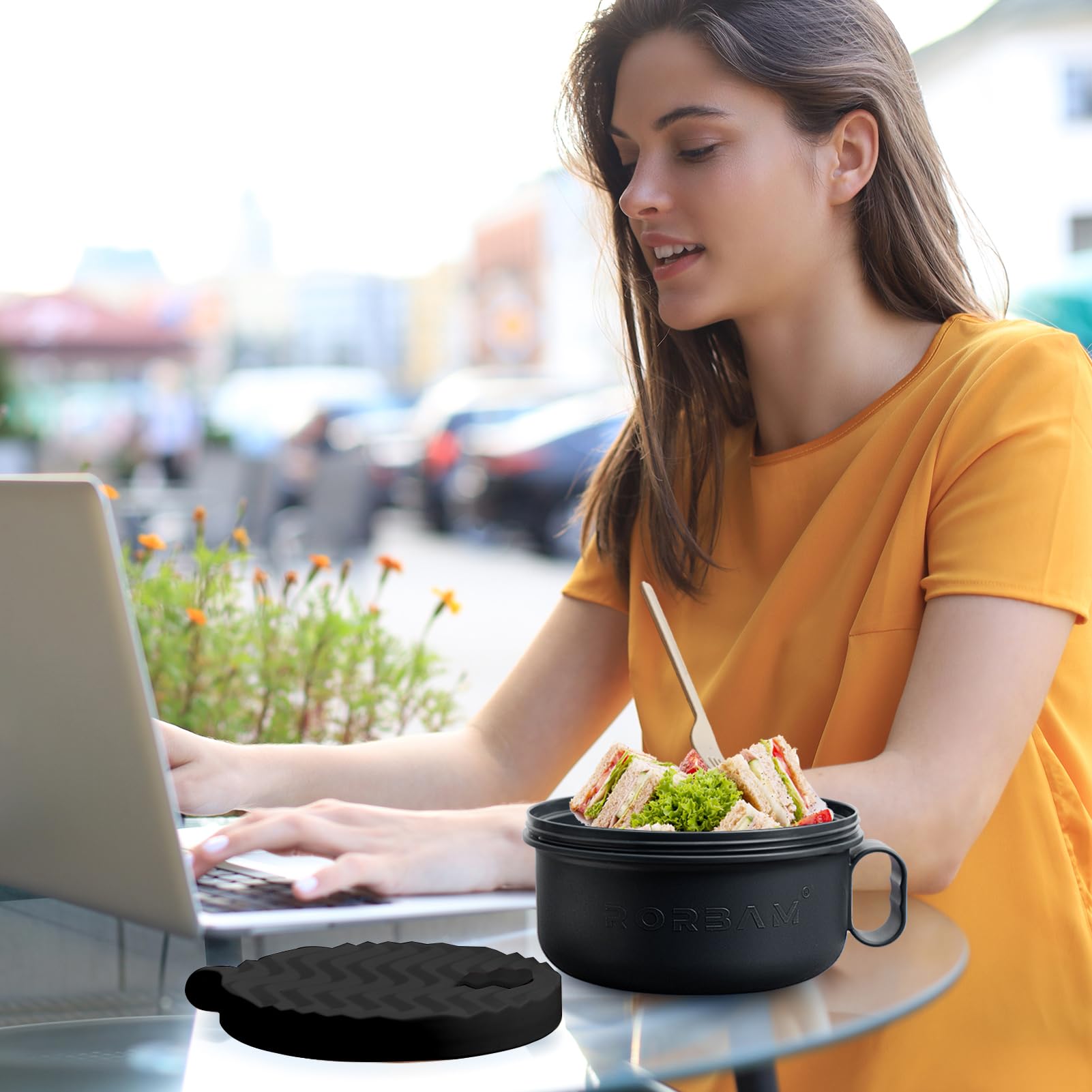 RORBAM Ramen Cooker ideal para dormitorio y uso diario